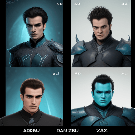 AI generated: adan vs zeuz