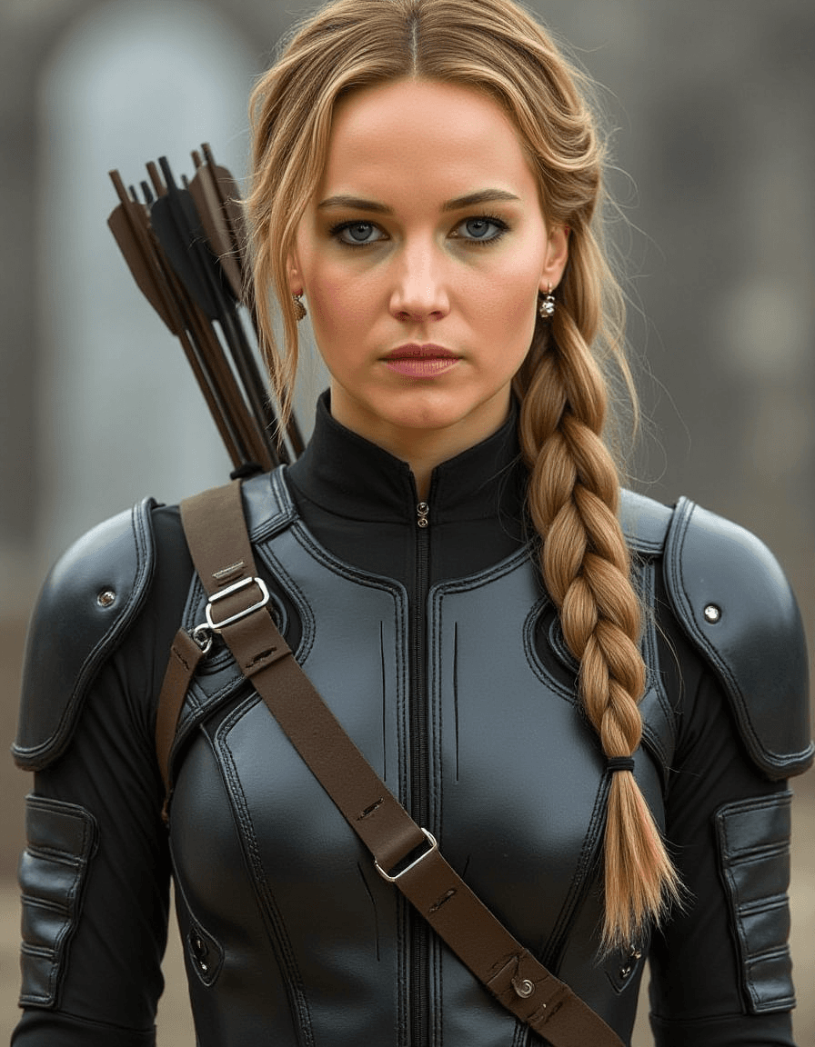 Jennifer Lawrence Flux.1.D (Hunger Games version)