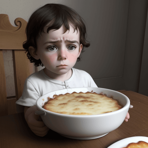 AI generated: Image sombre enfant triste avec des égratinures au fond d'un puit