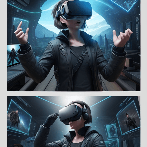 AI generated: Describe an exhilarating adventure set in a highly advanced virtual reality world. Explore the possi...