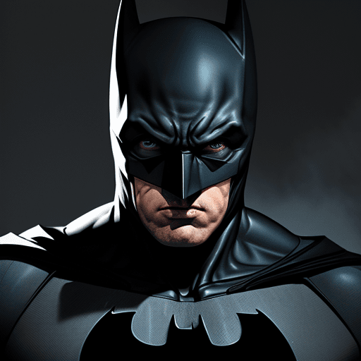 AI generated:  Batman has mental disease,4k ,ultra d 