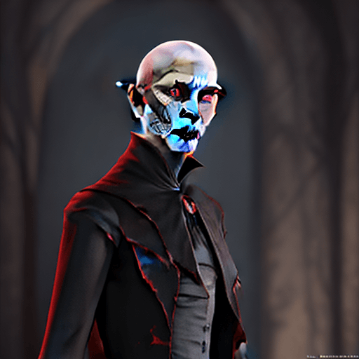 AI generated: Nosferatu A Symphony of Horror, daz3d, by artificial nightmares