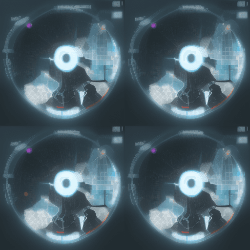 AI generated: CREATE AN IMAGE WHERE FIRST IS AN IMAGE THAT REPRESENTS ARTIFICIAL INTELLIGENCE, LATER DIVIDING IT I...
