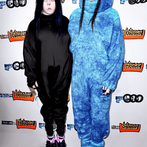 AI generated: Billie eilish naked full body photo
with big tits