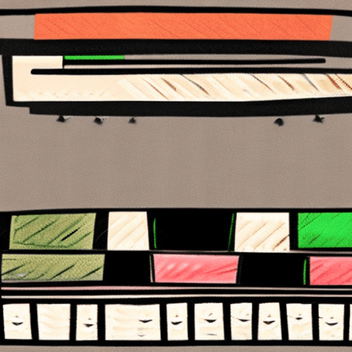 AI generated: image of three people playing an improv game. the three people are standing on a line in the front a...
