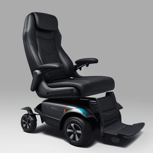 AI generated: SILLA de ruedas eléctrica