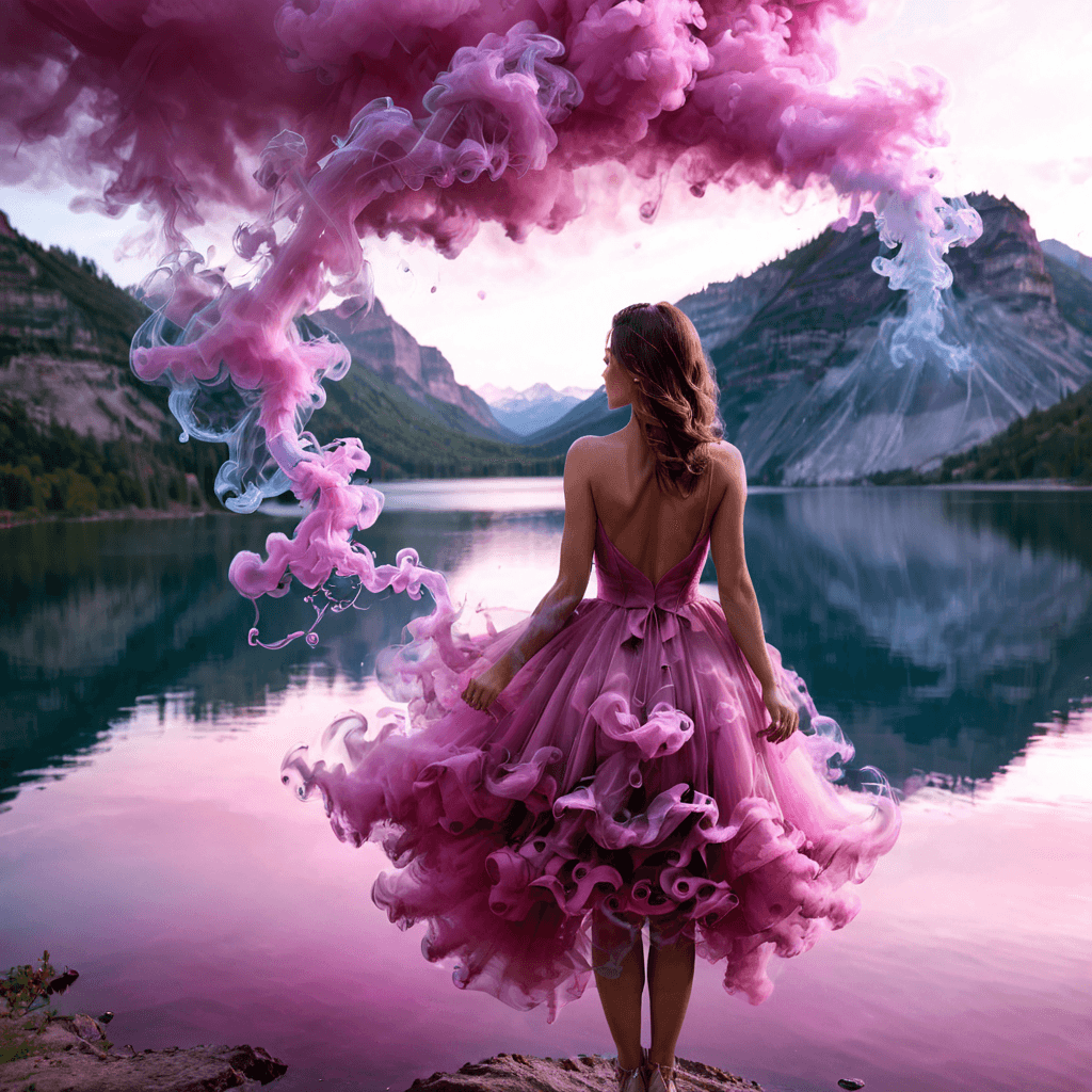 Smoke Shesh Dress