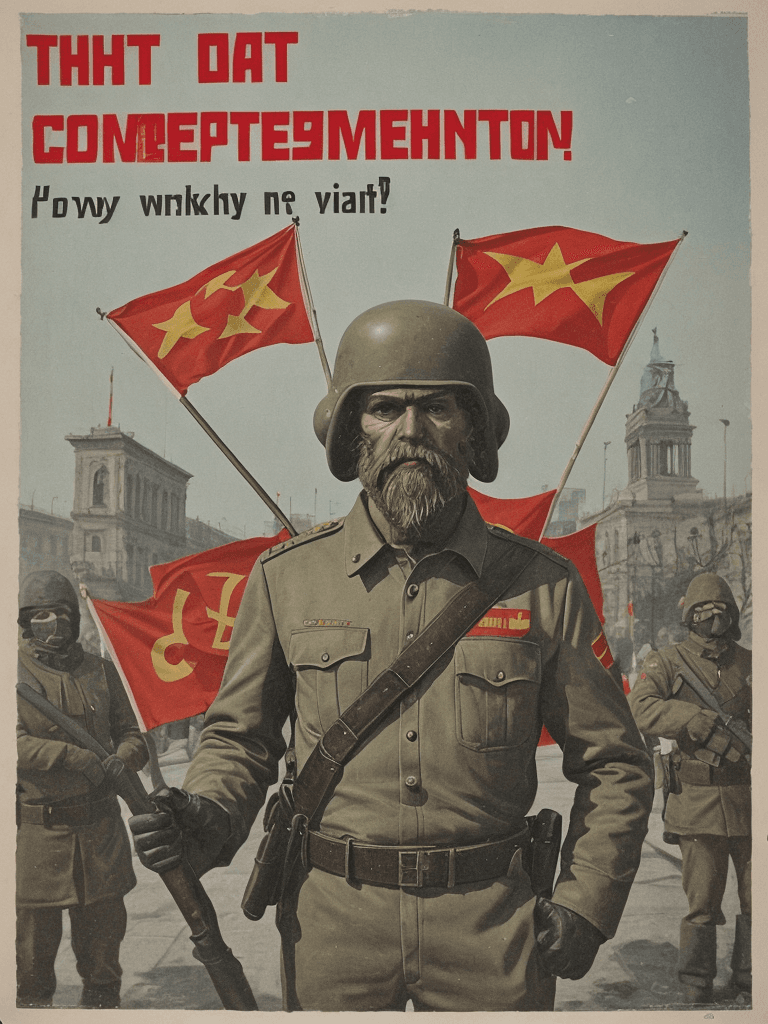 AI generated: anti communist 