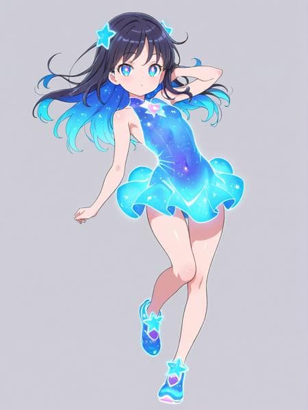 光るドレス/glow dress