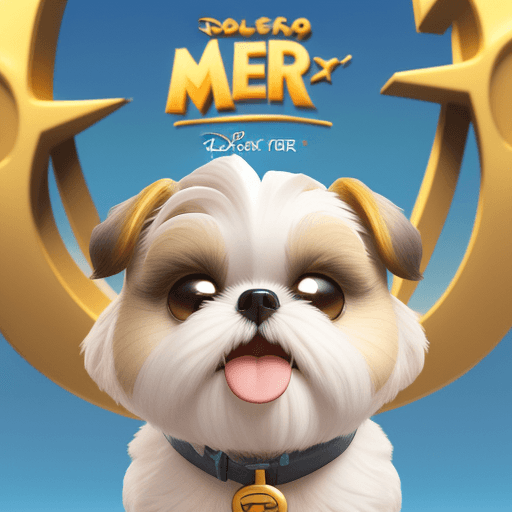 AI generated: A 3 D pixar disney style movie poster equal to the golden maier metro with the text "Cisco" a white ...