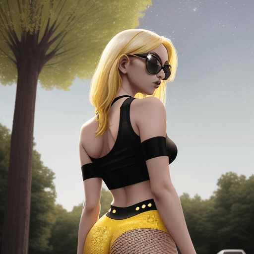 AI generated: sw1mc0v3r, shirt, see-through, fishnets,<lora:sw1mc0v3r-000010:1>, from behind, crop top, detailed f...