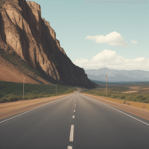 AI generated: road trip 