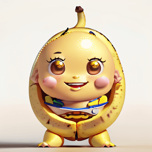 AI generated: (volumetric lighting, very detailed face, white background)), 3D model, realistic style, mascot, art...