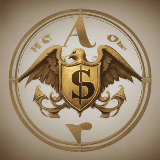 AI generated: a logo like Harry Potter with the golden letter G and P