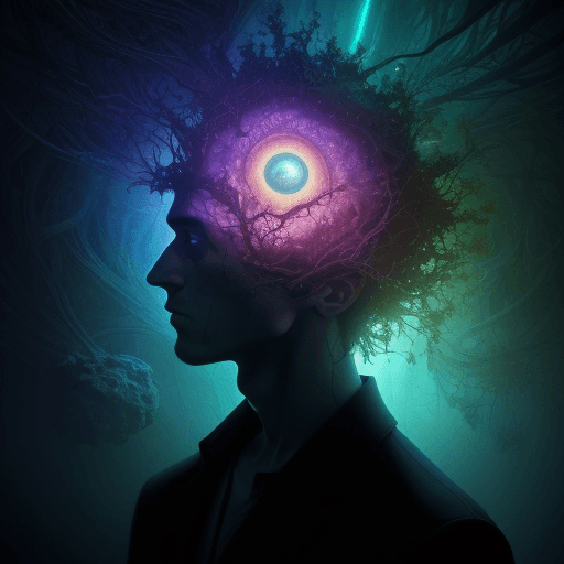 AI generated: deep thoughts, mysterious environment, confusion, 4k, realistic, ultra quality, environment full of ...