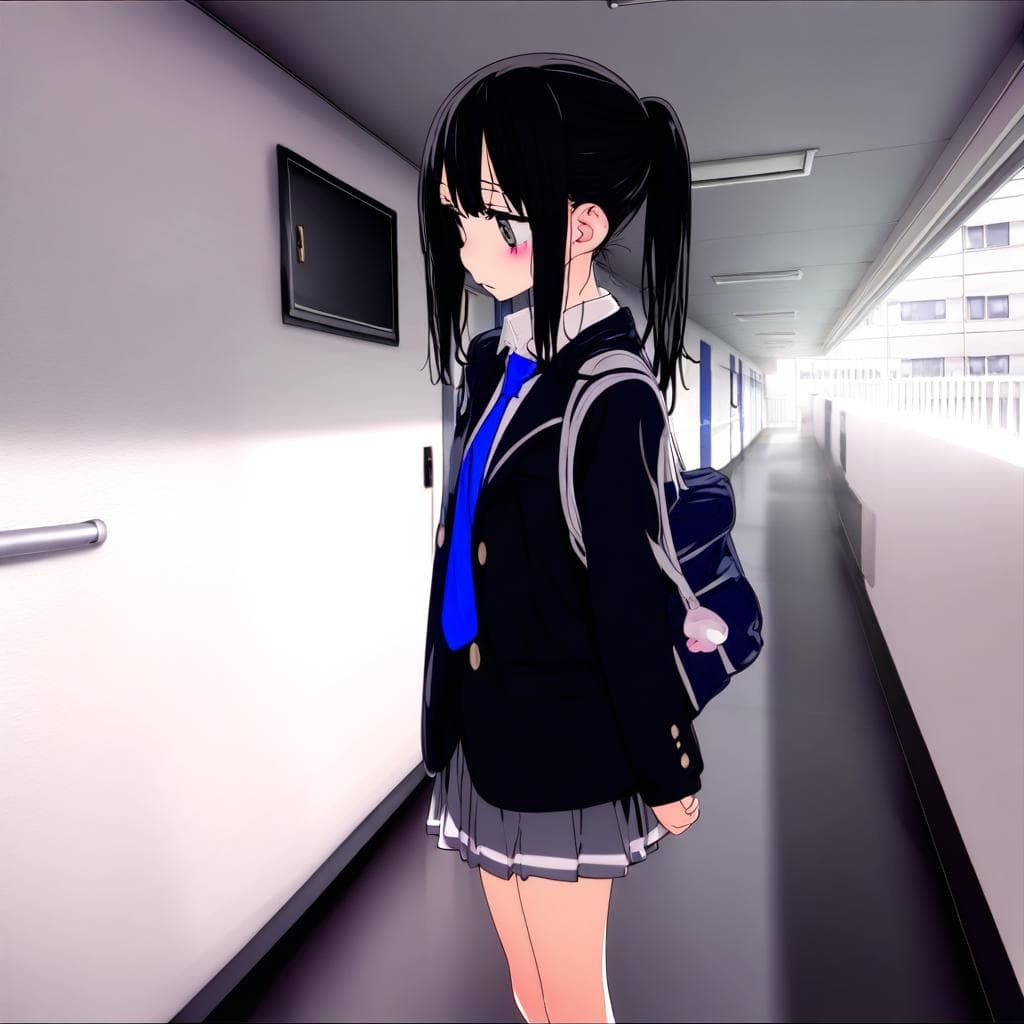 Apartment Door・Hallway (アパートの共同廊下）｜IL・Animagine