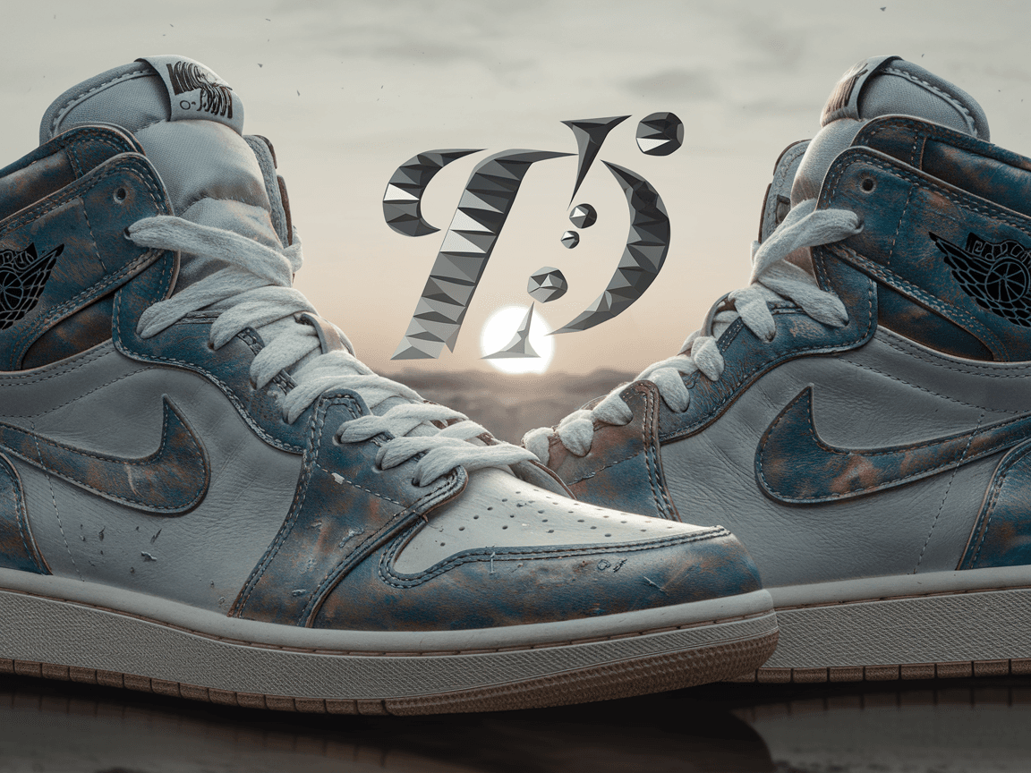 AI generated: Photo of a ultra surealistic LOGO design for designer sneakers, sneakers streetwear, brand name; Edr...