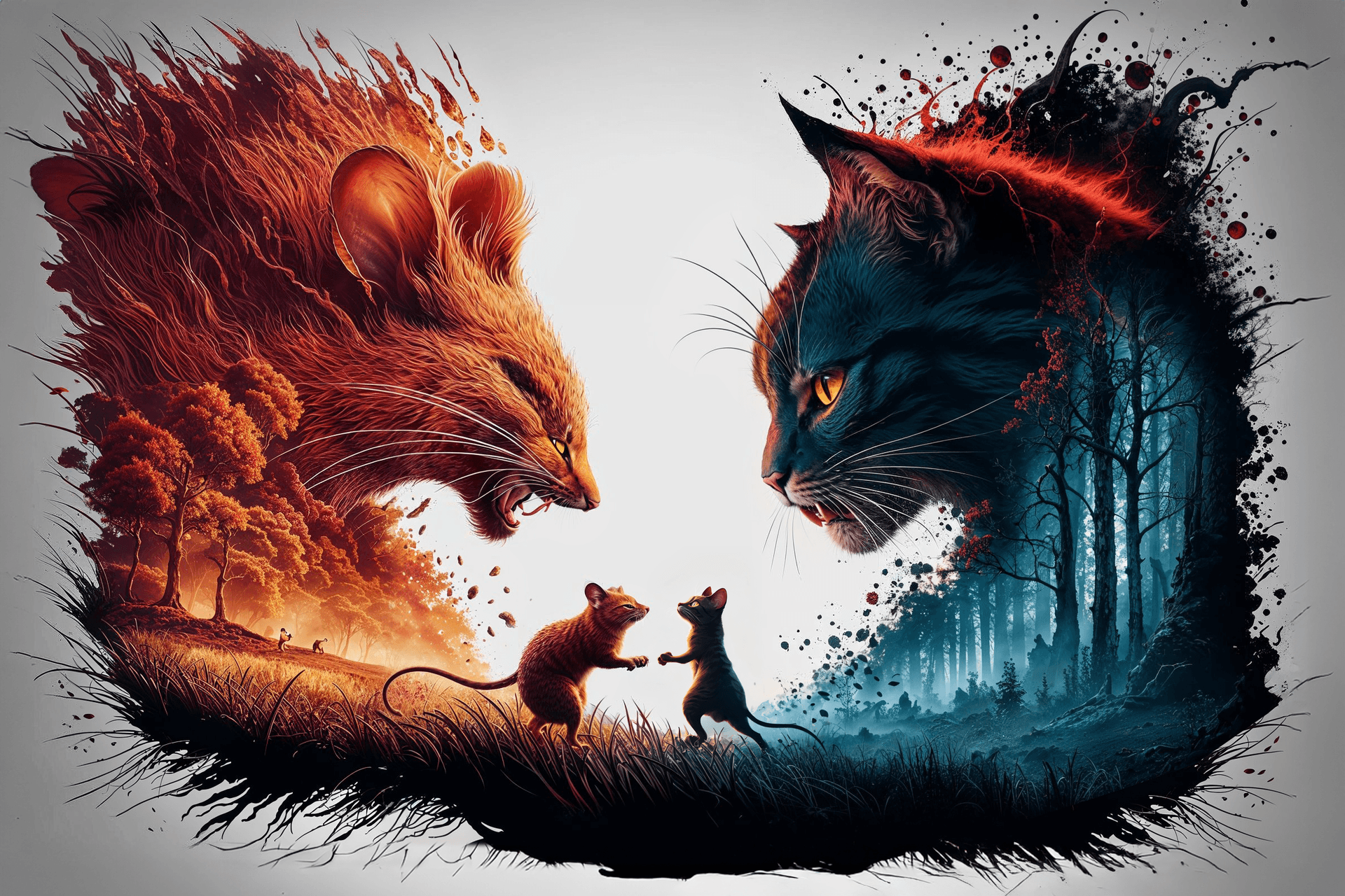 AI generated: captivating-and-vivid-concept-art-poster-showcas