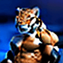 AI generated: ((extremely detailed)), anthro furry (tiger), ((((solo, 1boy, )))), ((bodybuilder, veiny muscles,)),...
