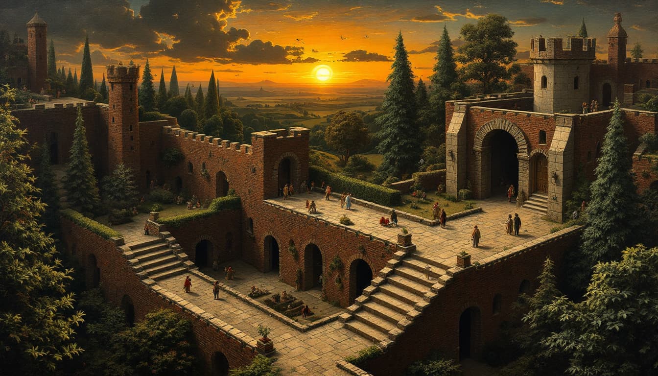 AI generated: Hieronymus Bosch & Gertrude Abercrombie & Henri Rousseau & Giorgione & Caravaggio & Aron Wiesenfeld ...