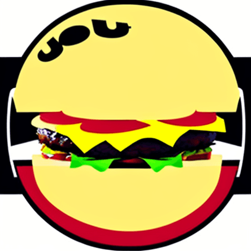 AI generated: Burger logo "Big Burger", there must be a burger in the picture