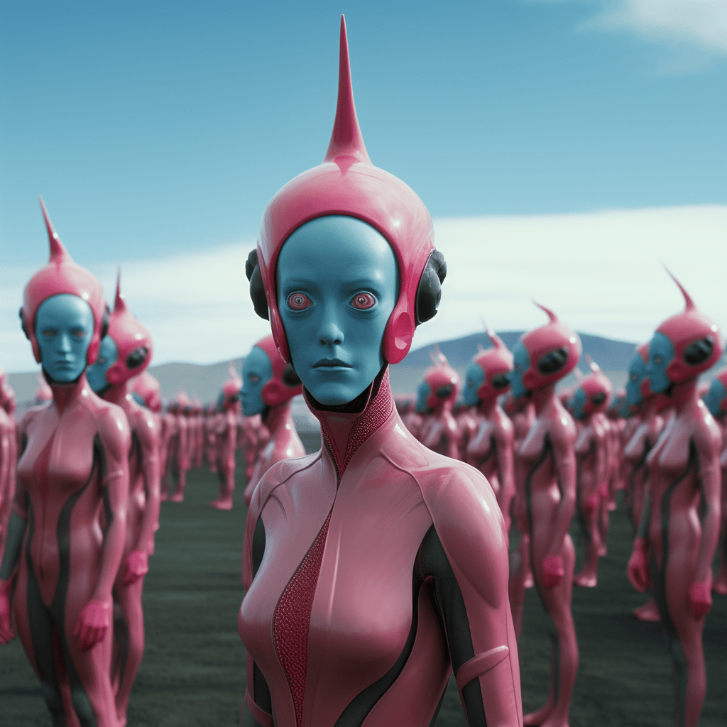 AI generated: fantastic planet, sci fi --c 100