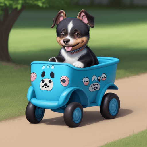 AI generated: dog that goes gorp