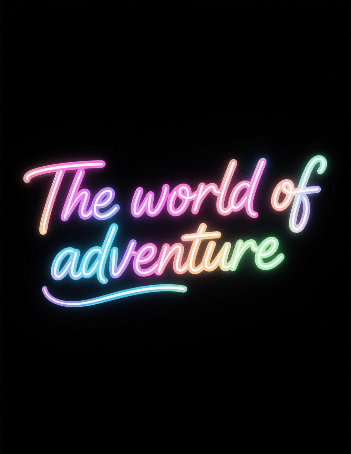 Neon font