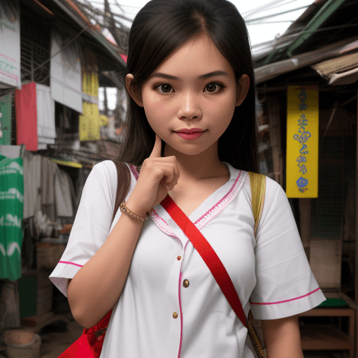 AI generated: thai girl 
