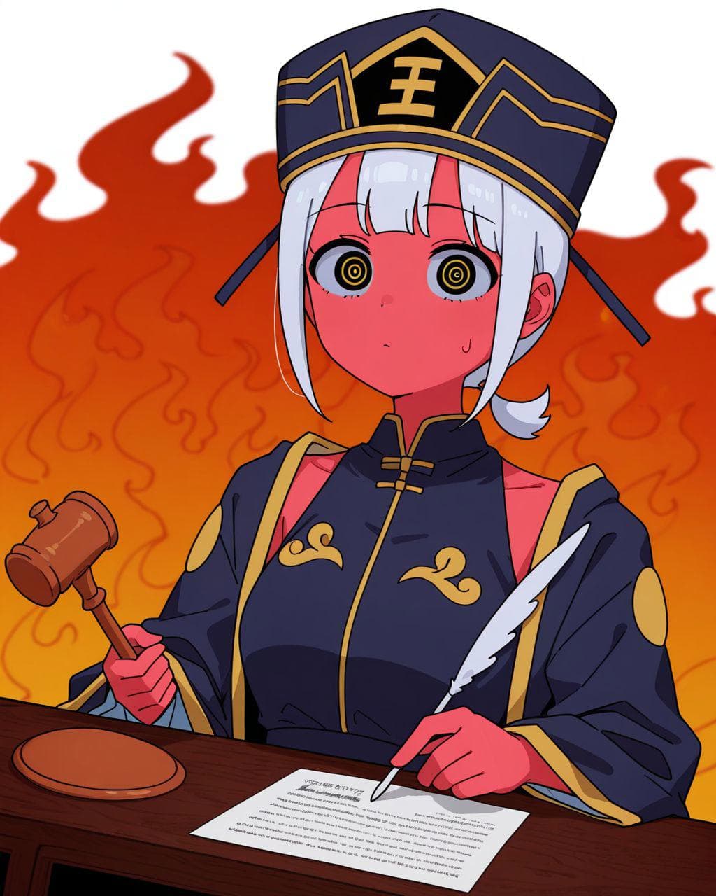 2-Daime Enma (2代目閻魔) | Illustrious - Image 1