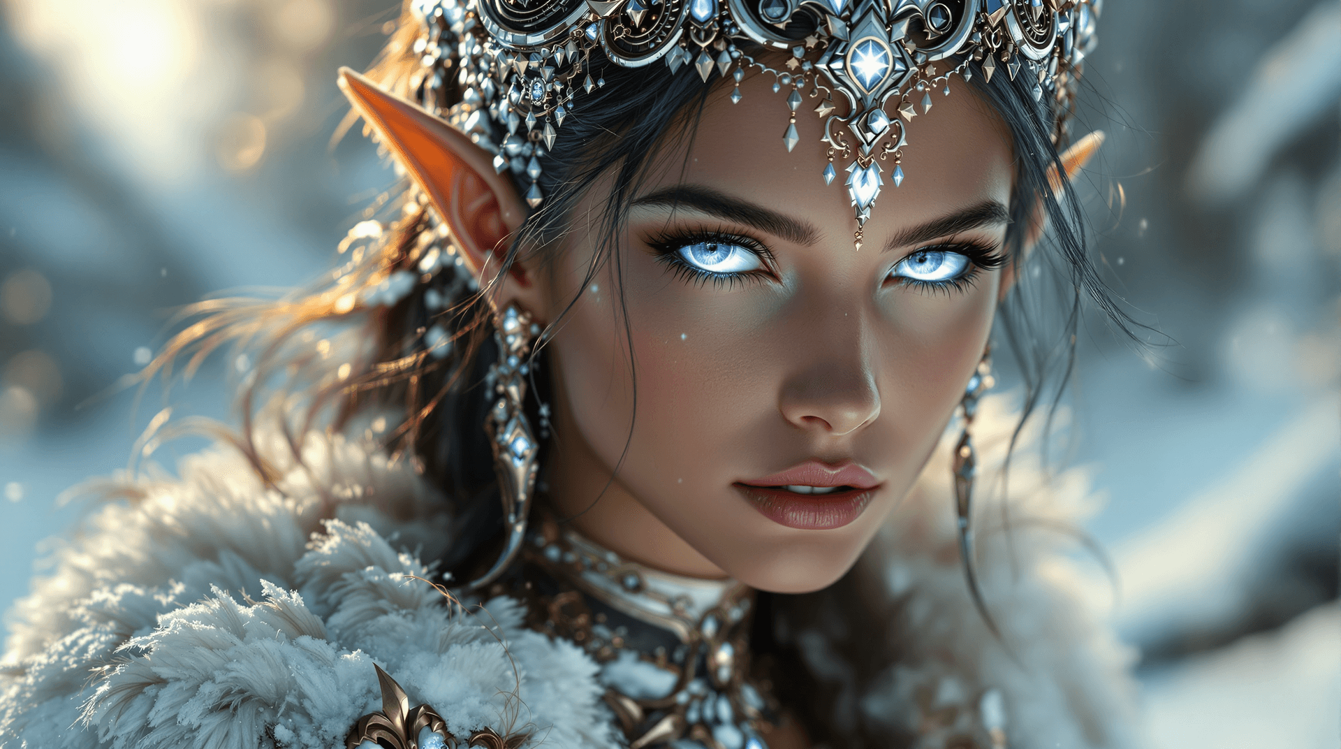 AI generated: Aphrodite, greece, fantasy light armor withe many accessories and detailles, beauty, 4k, ultra hd, g...