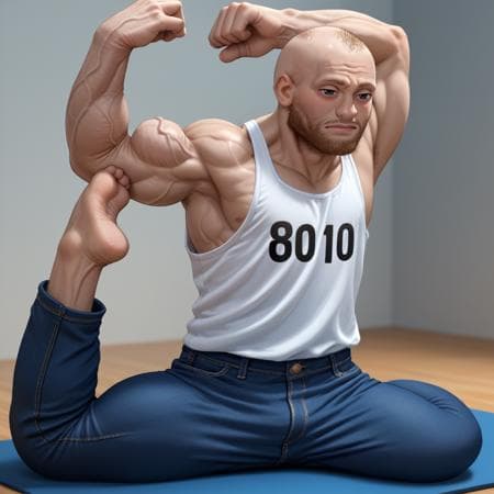 Pigeon Yoga Pose | Concept / Pose LoRA XL