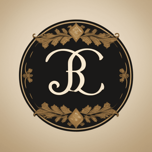 AI generated: monogram logo with A and B letterforms