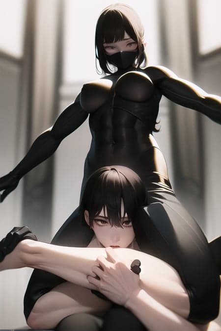 Fighting pose  (b) - Image 1