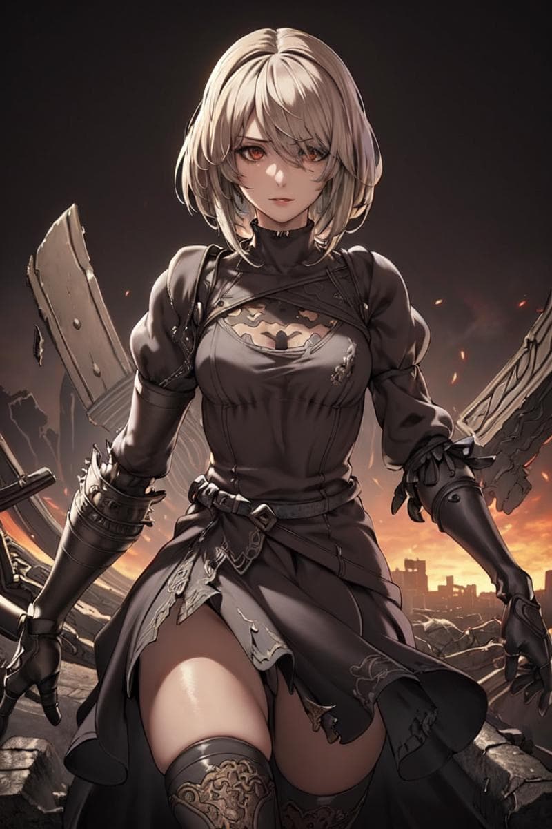 (NieR:Automata) YoRHa Lite (characters pack) (sd 1.5\PDXL\Illustrious)