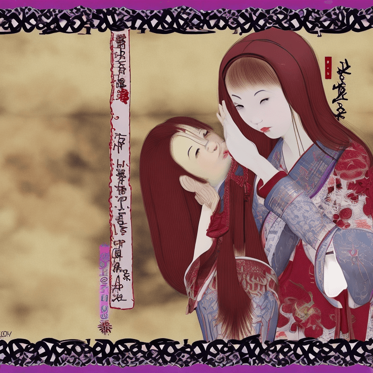 AI generated: (anatomically correct:1.2) , hanfu, (a girl is sucking a man's cock, a girl , Blowjob, Sucking a pen...