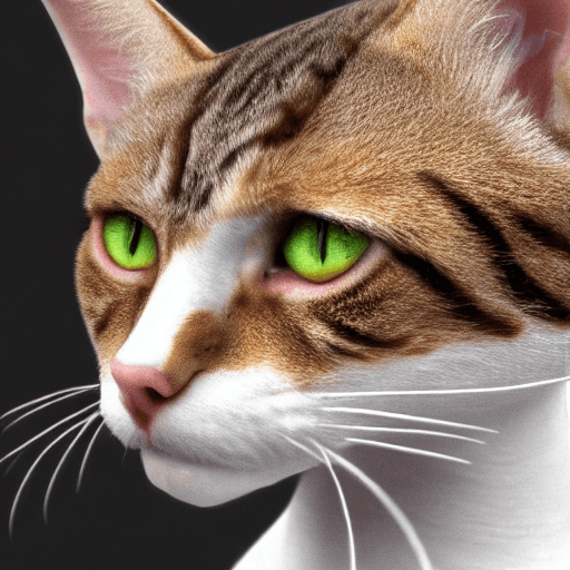 AI generated: cat AND human head anthropomorphic humanoid body, high detail, hyperrealistic, octane rendering. --a...