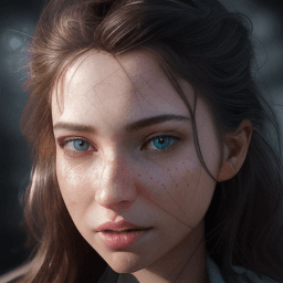 AI generated: beautiful, face completely, 8k, unreal engine, modelling, best quality, highres, (realistic face:1.2...