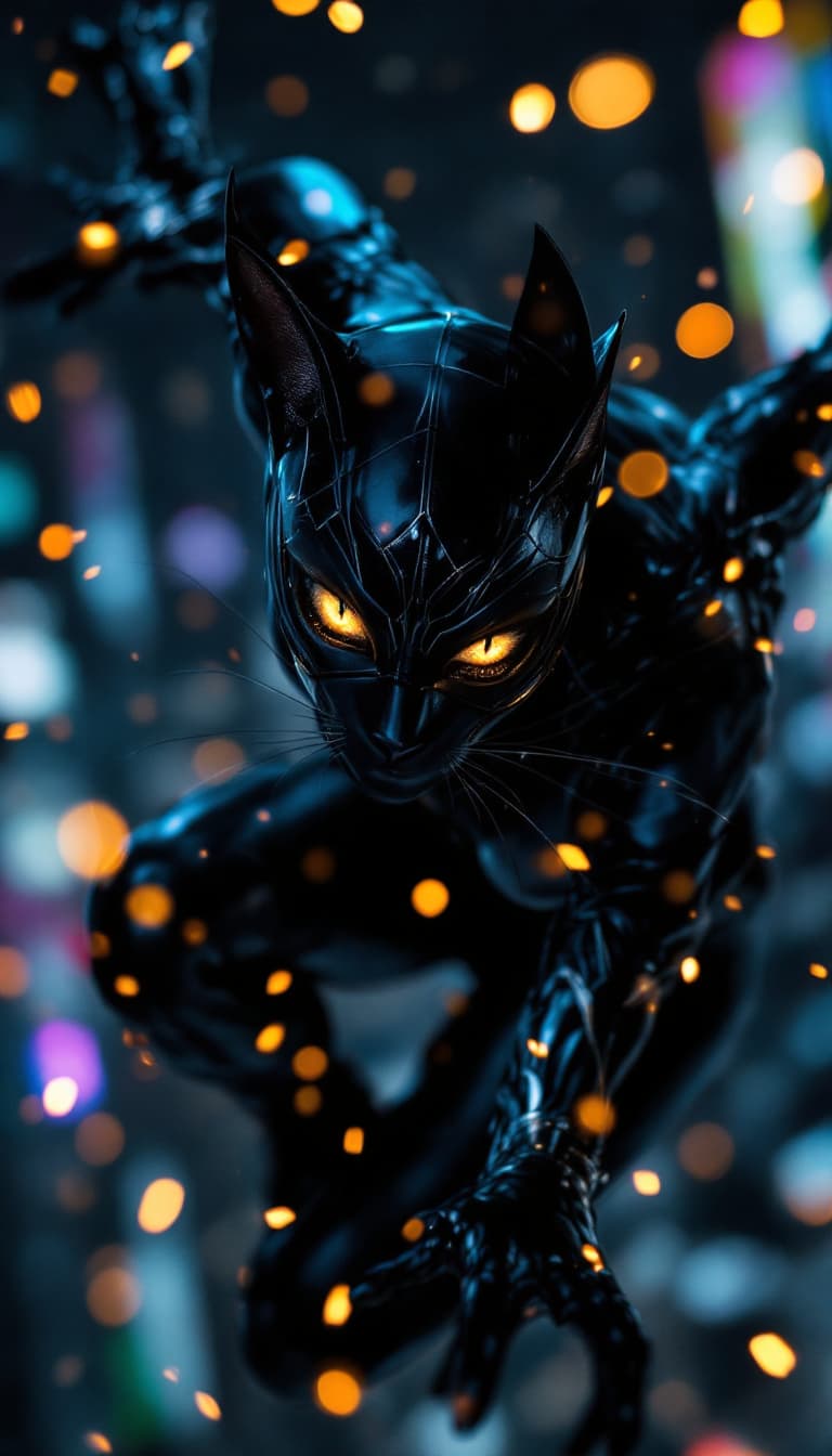 AI generated: Transform to extreme vivid fantasy realism style art, ultra-detailed masterpiece, depiction of Black...