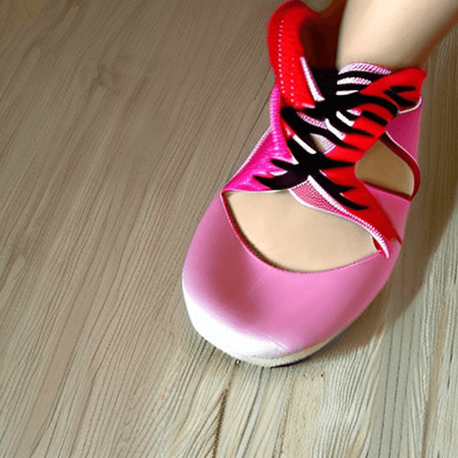 AI generated: Teenage girl showing off her perfect, smooth and anatomically desirable soles