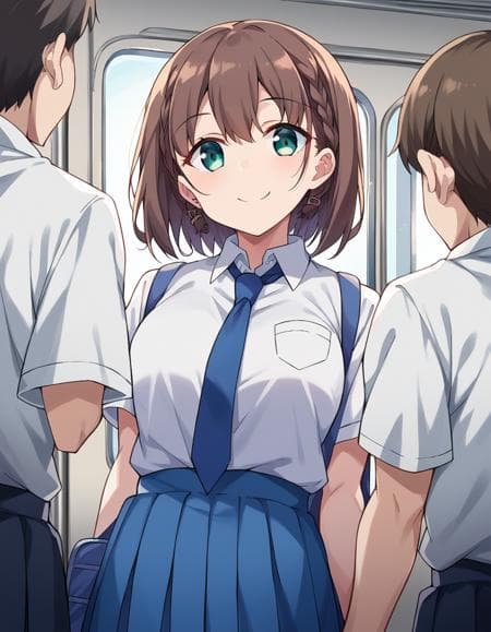 Ai-chan "Amikomi-chan, Amiage-chan, Tawawa-chan" (アイちゃん) - Tawawa on Monday (Getsuyoubi no Tawawa) (月曜日のたわわ)