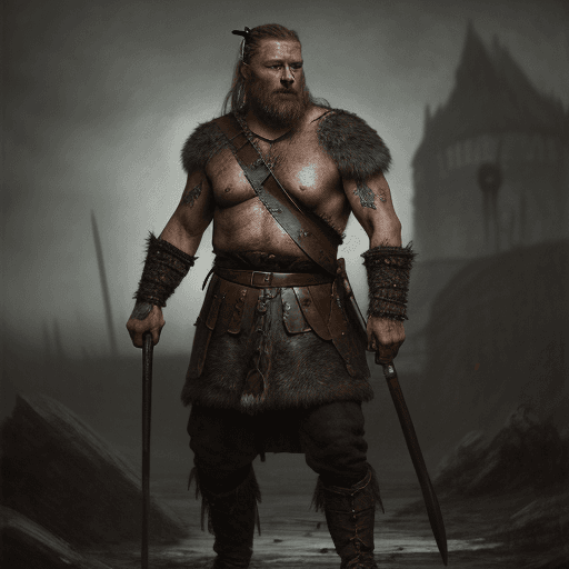 AI generated: detailed (((full body))) concept art illustration, dark soft focus, plague style oil painting on can...
