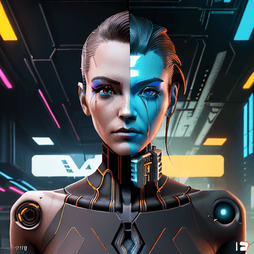 AI generated: android games for ios or android, in the style of tristan eaton, cyberpunk dystopia, meticulous port...