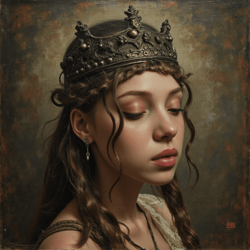 AI generated: Craft an Old Master painting-style image ofI Vain

Alone again, under a dome of judgement he thoug...