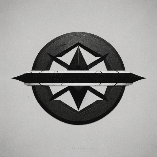 AI generated: Imagine "Ephylon" written in a black metal font, characterized by sharp, angular edges and an intens...