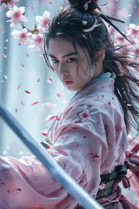 Sword Sakura剣桜(Photographic style)
