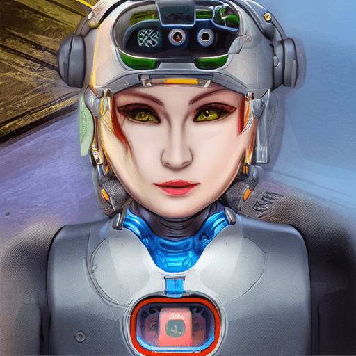 AI generated: Andriod 1 8