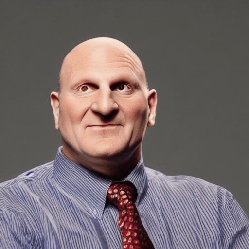 AI generated: Steve Ballmer portrait