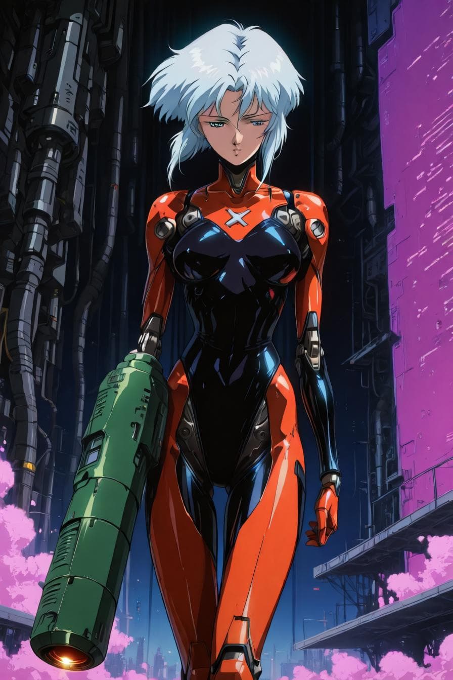 Retro Cyberpunk Fusion illustriousXL - Image 1