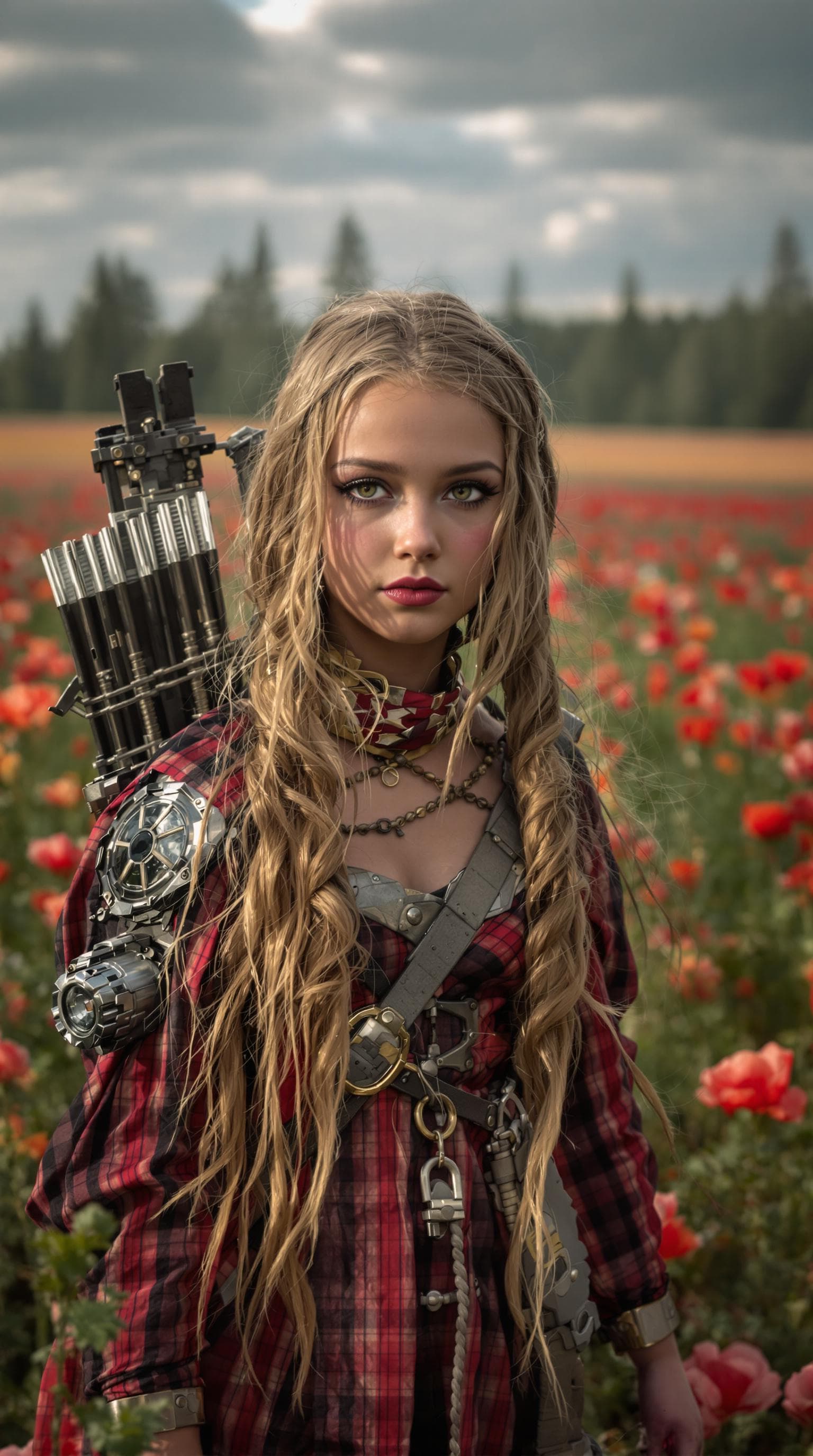 AI generated: a professional photo of a exceptionally beautiful girl in the world, (age 11), (eleven year old) of ...